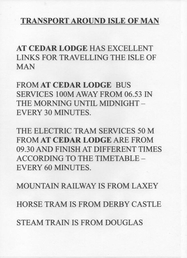 At Cedar Lodge Ramsey Exterior photo